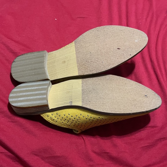 Not Rated Mustard Yellow Slip-In Mule Size 9 - Picture 5 of 5